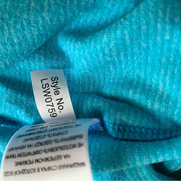 Lole Endurance Running Jogging Blue Long Sleeve Active Pullover XL NWT - Picture 10 of 12